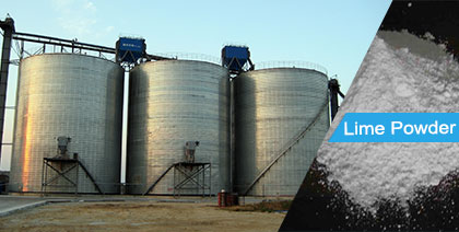 Lime Powder Steel Silo